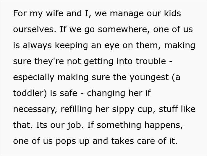 SIL lounging on the couch while BIL runs after kid, highlighting family dynamics and childcare responsibilities. SIL lounging on the couch while BIL runs after kid, highlighting family dynamics and childcare responsibilities.