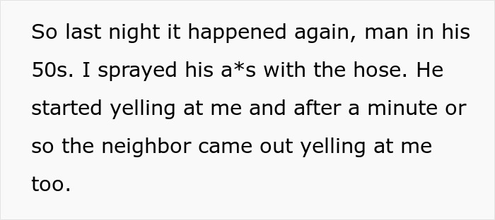 Text showing a man ranting about his neighbor’s farm stand causing theft and confrontations between them. Text showing a man ranting about his neighbor’s farm stand causing theft and confrontations between them.