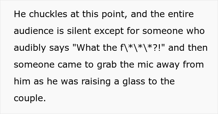 Best man’s speech compares groom’s bride choice to IKEA trip, causing shock among wedding guests during toast.