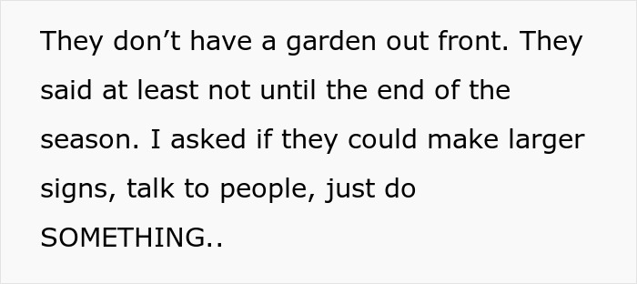 Text excerpt from a man ranting about his neighbor’s farm stand causing theft and frustration in the community. Text excerpt from a man ranting about his neighbor’s farm stand causing theft and frustration in the community.