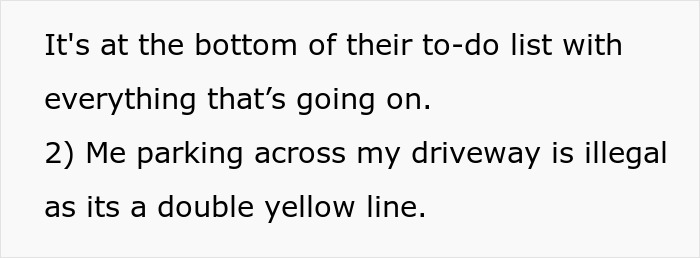 Woman aggressively blocked in couple's private parking space after repeatedly parking there without permission. Woman aggressively blocked in couple's private parking space after repeatedly parking there without permission.