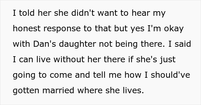 Text excerpt discussing a guy refusing to relocate wedding for his disabled stepsister, causing family drama. Text excerpt discussing a guy refusing to relocate wedding for his disabled stepsister, causing family drama.