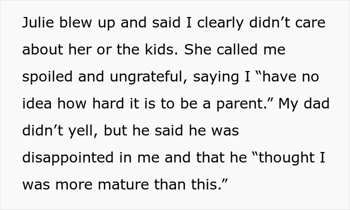 Teen refuses to babysit step-siblings for a week, causing parents to have a meltdown over full-time job demands Teen refuses to babysit step-siblings for a week, causing parents to have a meltdown over full-time job demands