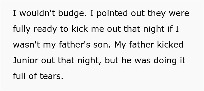Alt text: Text excerpt about a dad ready to kick out his illegitimate son after DNA results reveal his golden child. Alt text: Text excerpt about a dad ready to kick out his illegitimate son after DNA results reveal his golden child.