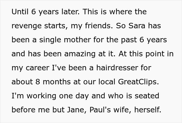 Text describing a revenge plot where a lady convinces his ex’s wife to unknowingly name their baby after her. Text describing a revenge plot where a lady convinces his ex’s wife to unknowingly name their baby after her.