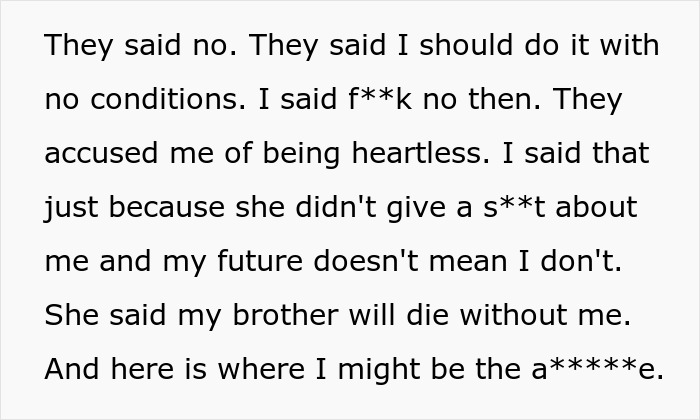 Text displaying a conversation highlighting conflict and emotional struggle in parents kid care parenting context. Text displaying a conversation highlighting conflict and emotional struggle in parents kid care parenting context.