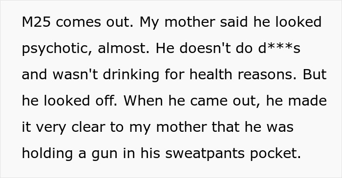 Text excerpt showing a woman rethinking her relationship and fearing for her life after a red-flag argument with her boyfriend. Text excerpt showing a woman rethinking her relationship and fearing for her life after a red-flag argument with her boyfriend.