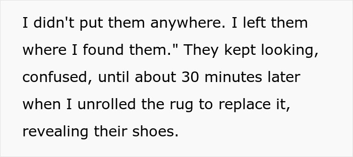 Text excerpt describing college students finally picking up after themselves when their only female roommate gets petty. Text excerpt describing college students finally picking up after themselves when their only female roommate gets petty.
