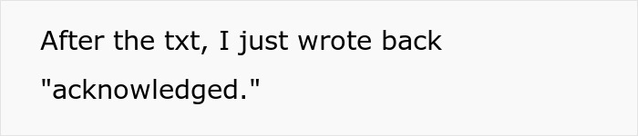 Text message screen showing a man’s reply acknowledging his daughter’s demand for apology over generational trauma.