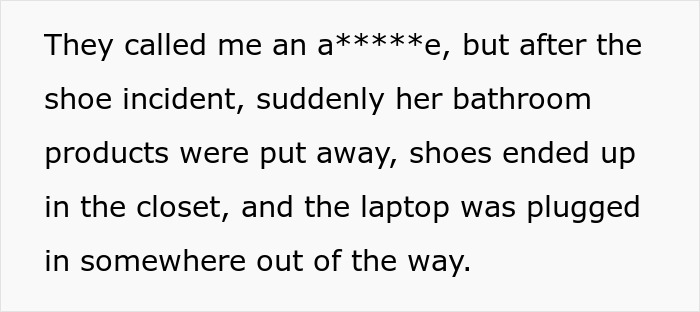 Text about college students finally picking up after themselves when their only female roommate gets petty and enforces rules. Text about college students finally picking up after themselves when their only female roommate gets petty and enforces rules.