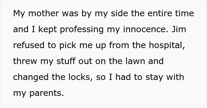 Text excerpt from a story about a lady accused of cheating due to daughter's dark skin and a husband seeking forgiveness after DNA test. Text excerpt from a story about a lady accused of cheating due to daughter's dark skin and a husband seeking forgiveness after DNA test.