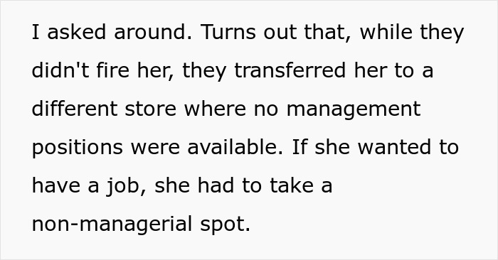 Text excerpt describing a disabled employee transferred due to an ableist manager refusing accommodation.