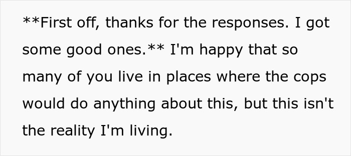 Text excerpt of a man ranting about his neighbor’s farm stand causing people to steal from him. Text excerpt of a man ranting about his neighbor’s farm stand causing people to steal from him.