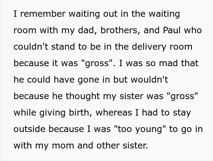 Text describing a lady’s revenge by convincing his wife to unknowingly name their baby after her. Text describing a lady’s revenge by convincing his wife to unknowingly name their baby after her.