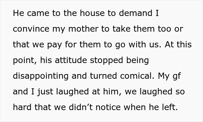 Text excerpt describing a father and son conflict over house locks, involving police due to lock change dispute. Text excerpt describing a father and son conflict over house locks, involving police due to lock change dispute.