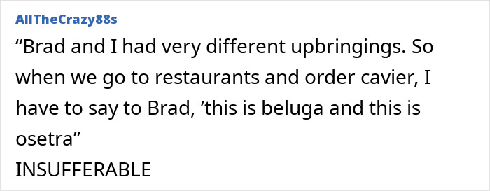 Text excerpt showing Gwyneth Paltrow under fire for how she treated Brad Pitt during their relationship on a social media post. Text excerpt showing Gwyneth Paltrow under fire for how she treated Brad Pitt during their relationship on a social media post.