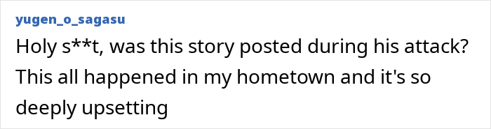 Screenshot of a social media comment reacting to Idaho teen sniper’s ominous Instagram story before shooting firefighters. Screenshot of a social media comment reacting to Idaho teen sniper’s ominous Instagram story before shooting firefighters.