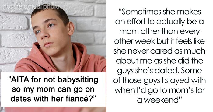 16YO Refuses To Babysit Mom’s BF’s Kids In Order To Let Them Go For Dates, Drama Ensues