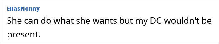 Text saying she can do what she wants but baby’s mom feels uncomfortable with MIL demanding a more Christian name.