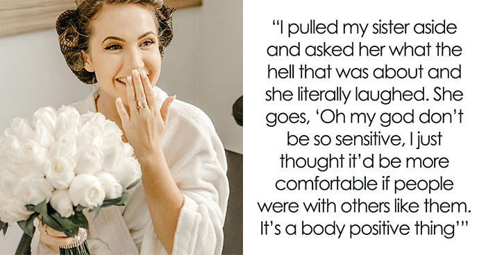 Bride Groups Plus-Size Guests Together At ‘Weight Watchers’ Table, Horrified Sis Ditches Wedding