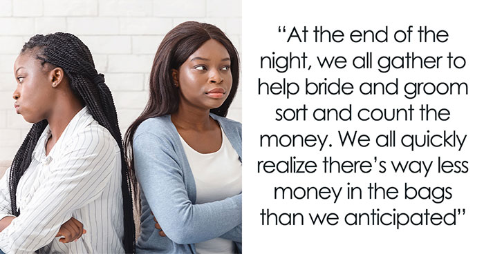 Elder Sis Denies Stealing Wedding Money From Bride, Lashes Out When She’s Caught Red-Handed