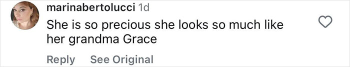 Comment on social media praising Grace Kelly’s granddaughter for resembling her grandmother Grace Kelly closely. Comment on social media praising Grace Kelly’s granddaughter for resembling her grandmother Grace Kelly closely.