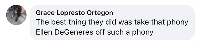 Comment expressing frustration from Céline Dion fans about a rude Ellen DeGeneres interview resurfacing online. Comment expressing frustration from Céline Dion fans about a rude Ellen DeGeneres interview resurfacing online.