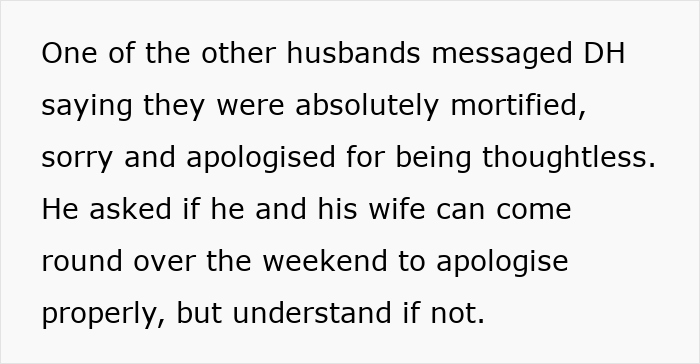 Text message expressing apology from husband and wife for being thoughtless during couples trip, harming the vibe. Text message expressing apology from husband and wife for being thoughtless during couples trip, harming the vibe.