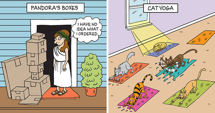 42 Clever And Relatable Comics By Maria Scrivan That Might Just Be About You (New Pics)