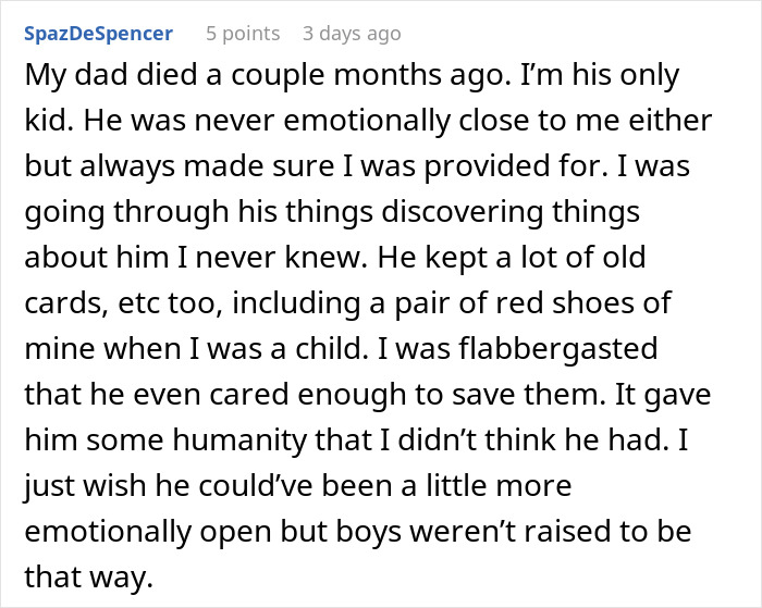 Emotional story of discovering hidden memories in a storage unit left by dad, revealing a new perspective on him. Emotional story of discovering hidden memories in a storage unit left by dad, revealing a new perspective on him.
