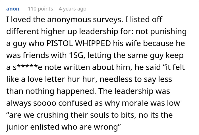 Soldier tracks missing equipment for months, compiles report exposing leadership negligence and bringing down his boss.