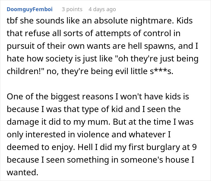 Reddit user’s brutally honest confession sparks backlash with mom wishing for a return program in parenting challenges.