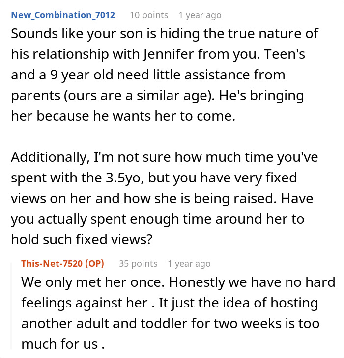 Entitled Woman And Her Kid Want To Vacation At Ex-In-Laws’ House, Get Denied And Spark Drama Entitled Woman And Her Kid Want To Vacation At Ex-In-Laws’ House, Get Denied And Spark Drama