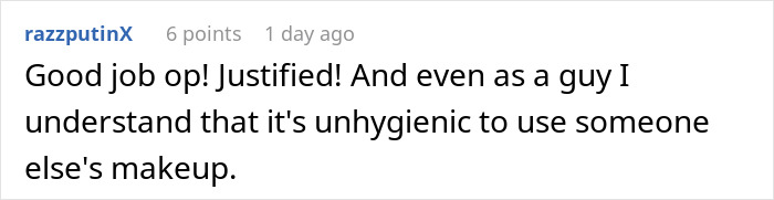 Screenshot of a Reddit comment praising an aunt who treats her niece’s makeup like Sephora and gives her a memorable shade. Screenshot of a Reddit comment praising an aunt who treats her niece’s makeup like Sephora and gives her a memorable shade.