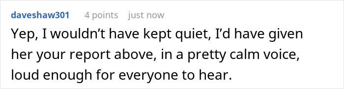 Screenshot of an online comment defending a man who takes back his tip after waitress shaming him loudly. Screenshot of an online comment defending a man who takes back his tip after waitress shaming him loudly.