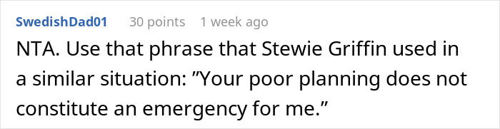 Comment on a social media post discussing a man invading a woman’s space after she declines to swap seats, calling himself a victim of modern times.
