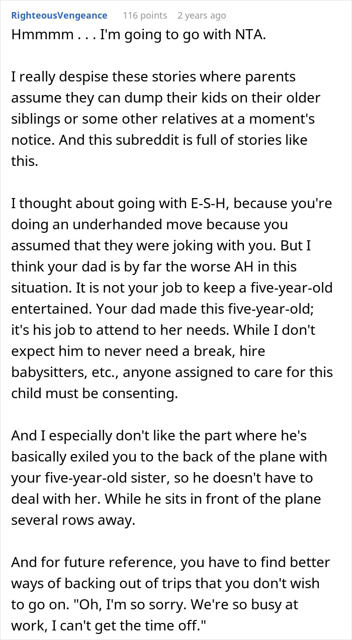 Red-haired woman sneakily swapping seats on a plane to avoid babysitting little sister during a paid family trip. Red-haired woman sneakily swapping seats on a plane to avoid babysitting little sister during a paid family trip.