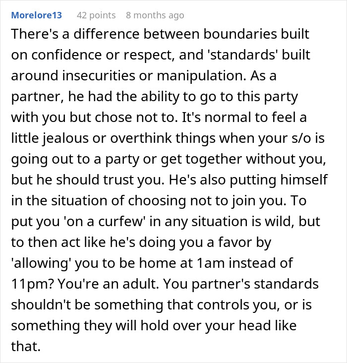 Text post discussing woman rethinking her relationship after red-flag argument and fearing for her life. Text post discussing woman rethinking her relationship after red-flag argument and fearing for her life.