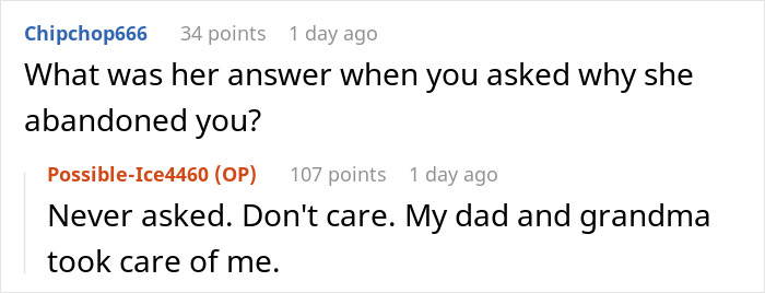 Screenshot of an online conversation discussing parents, kid care, and parenting in a support forum. Screenshot of an online conversation discussing parents, kid care, and parenting in a support forum.