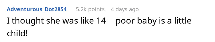 Screenshot of an online comment thread showing a user reacting to a mom’s brutally honest confession sparking backlash.