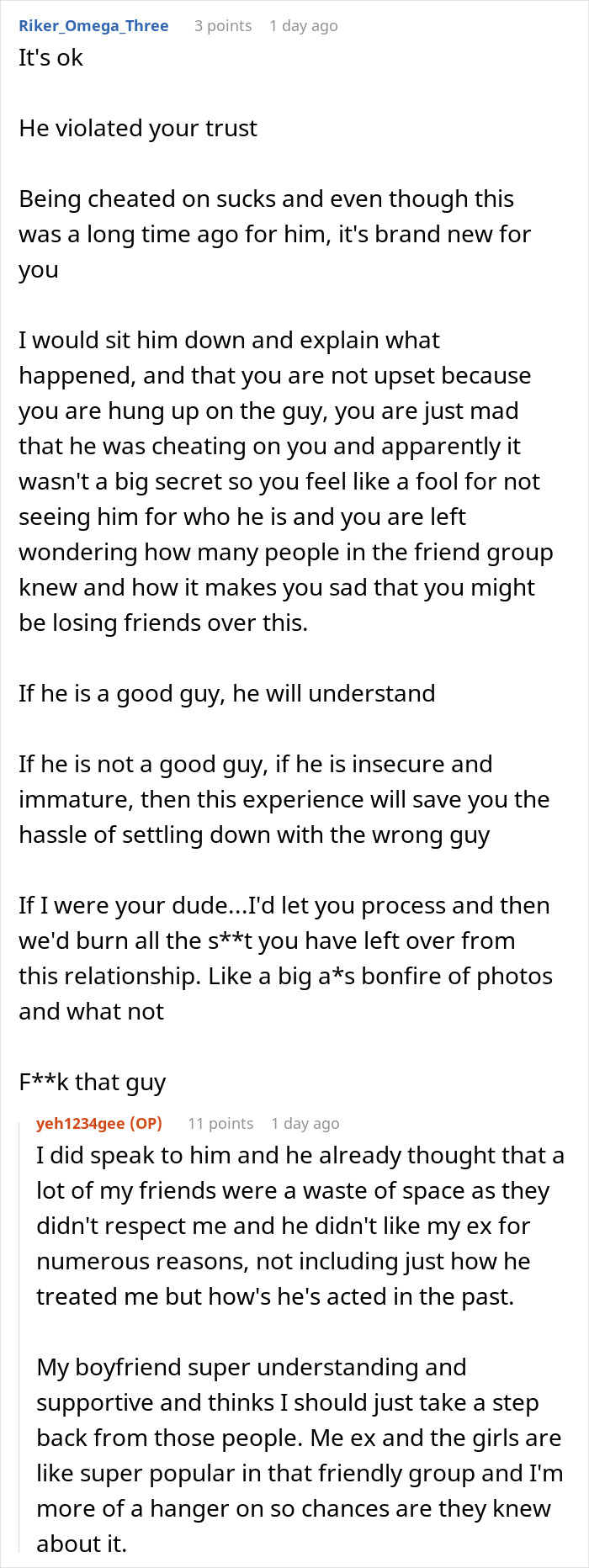 Woman reflecting on past breakup after friend reveals she was the other woman, feeling betrayed and hurt by cheating.