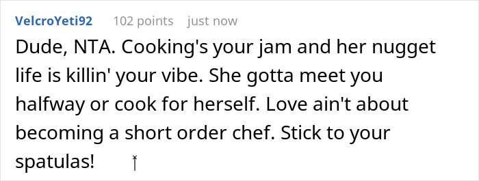 Woman Has The Palate Of A Five Year Old, Her BF Starts Refusing To Cook For Her Woman Has The Palate Of A Five Year Old, Her BF Starts Refusing To Cook For Her