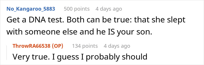 Dad ready to save child’s life reacts to discovering a disheartening truth during a DNA test discussion online.