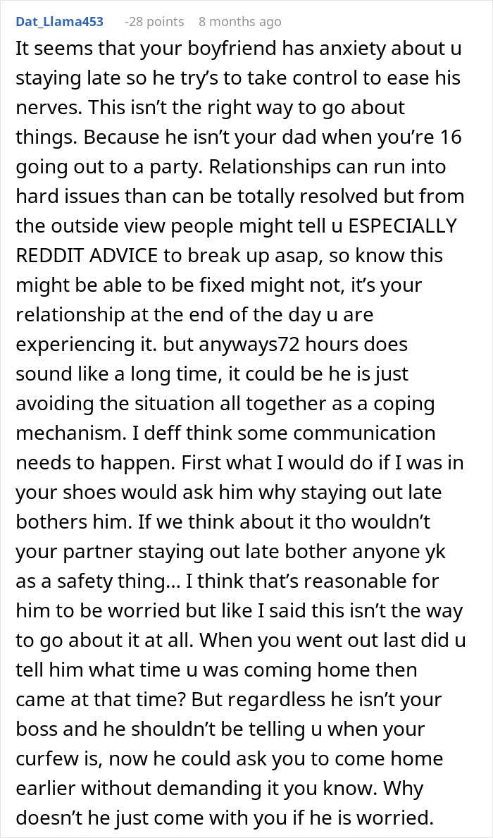 Woman rethinks her relationship after red-flag argument with boyfriend, ending up fearing for her life in distressing situation. Woman rethinks her relationship after red-flag argument with boyfriend, ending up fearing for her life in distressing situation.