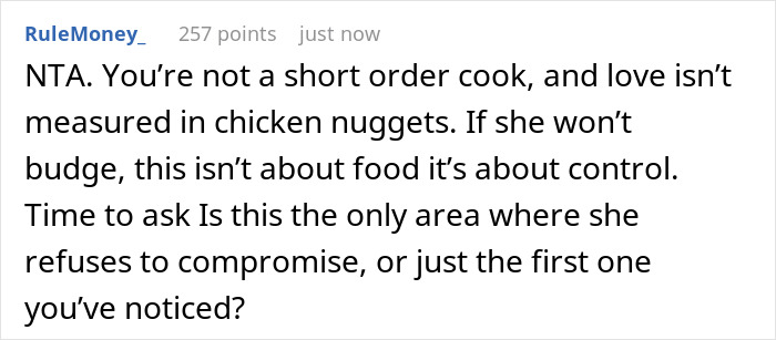 Woman Has The Palate Of A Five Year Old, Her BF Starts Refusing To Cook For Her Woman Has The Palate Of A Five Year Old, Her BF Starts Refusing To Cook For Her