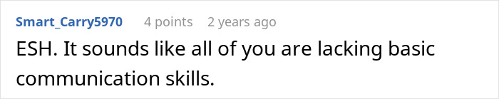 Screenshot of a forum comment by Smart_Carry5970 discussing communication skills in a casual online thread. Screenshot of a forum comment by Smart_Carry5970 discussing communication skills in a casual online thread.