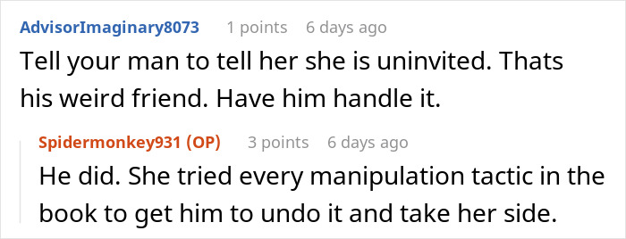 Screenshot of an online discussion about fiancé’s female friend demanding speech, dress, and best man role at a wedding. Screenshot of an online discussion about fiancé’s female friend demanding speech, dress, and best man role at a wedding.