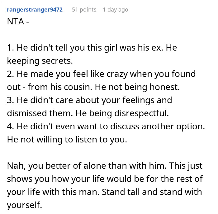 Bride protests to change caterer ignored, groom's ex involved, she cancels the wedding over disputes and secrets. Bride protests to change caterer ignored, groom's ex involved, she cancels the wedding over disputes and secrets.