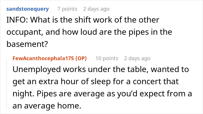 Screenshot of a Reddit conversation about a man confused why his girlfriend stopped visiting in the mornings, causing family drama. Screenshot of a Reddit conversation about a man confused why his girlfriend stopped visiting in the mornings, causing family drama.