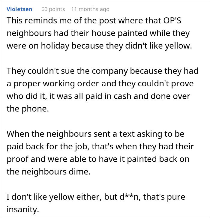 Reddit comment discussing contractors and a secret home remodel planned by a roommate, revealing contractor quotes and plans. Reddit comment discussing contractors and a secret home remodel planned by a roommate, revealing contractor quotes and plans.